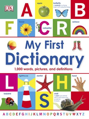 cover image of My First Dictionary